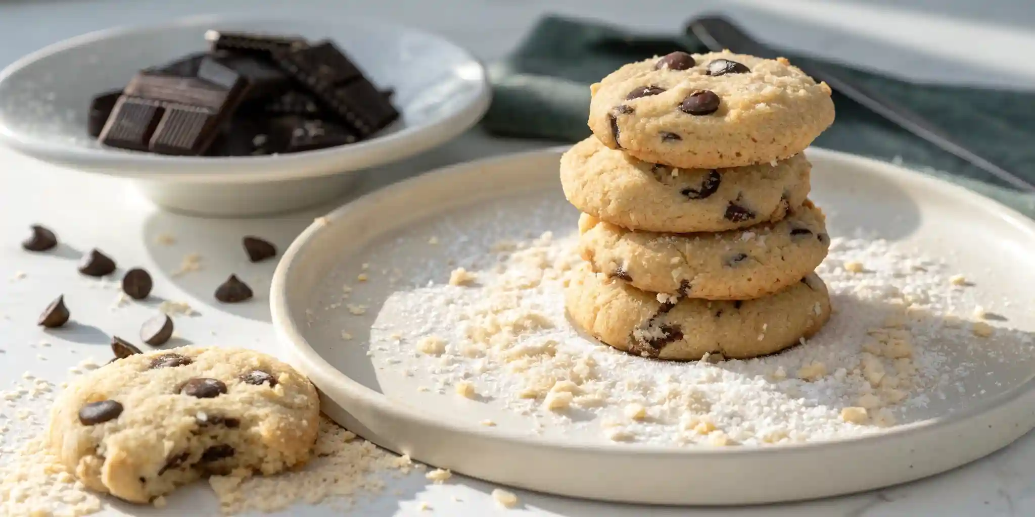 cottage cheese chocolate chip cookies – healthy high-protein dessert