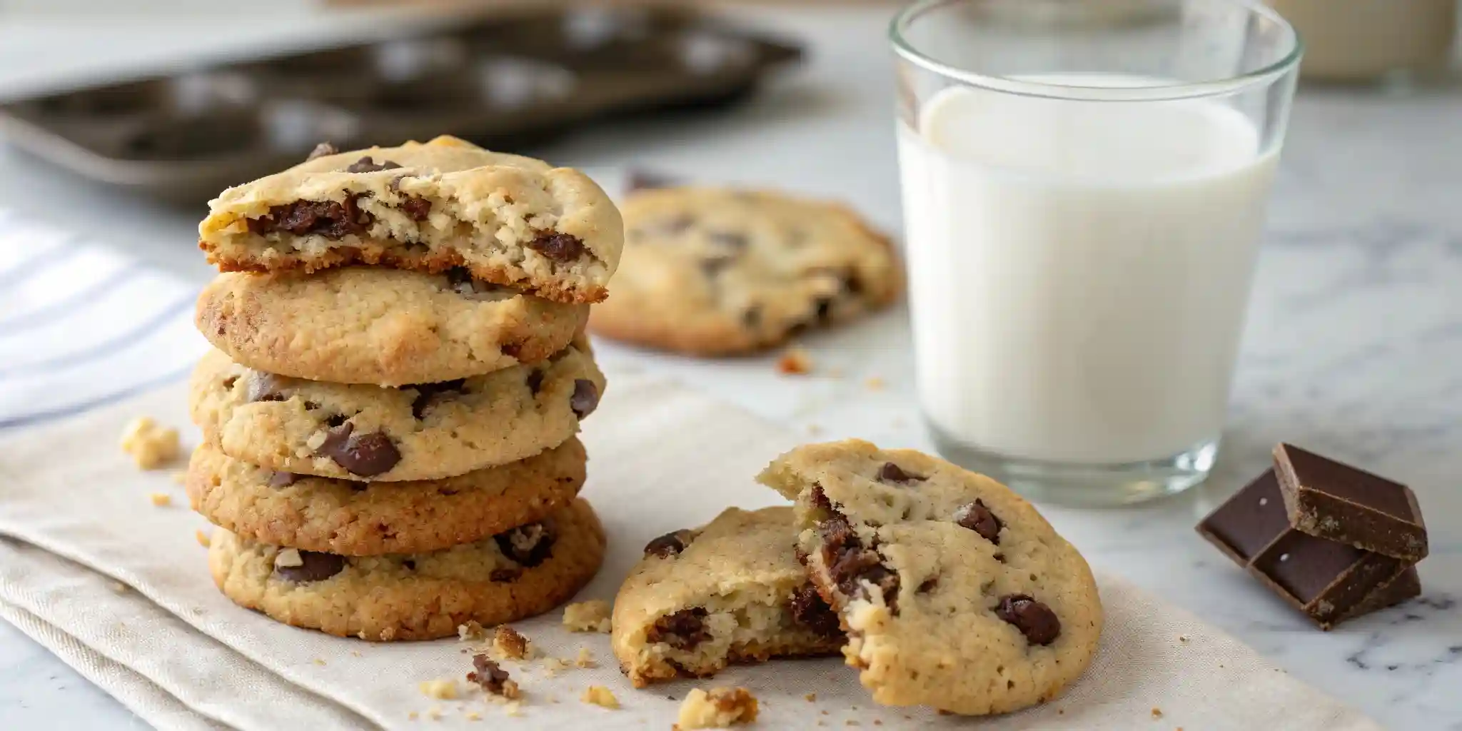 cottage cheese chocolate chip cookies – healthy high-protein dessert